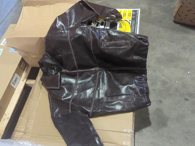 Lot 96-174320 - Real Leather Brand Halloween Cosplay Jacket Size Medium New