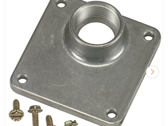 Lot 96-162303 - GE 1-1/2 Inch Aluminum Rain Tight Hub new