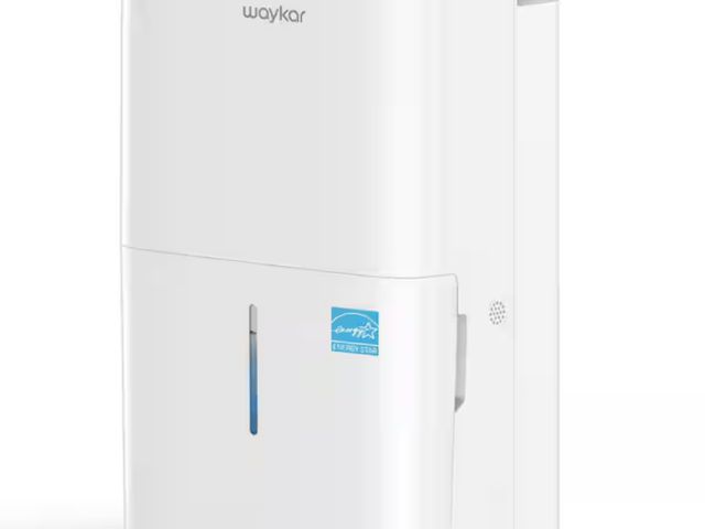 Lot 96-195205 - waykar
80 pt. 5,000 sq. ft. Energy Star High Humidity Dehumidifier in White with Bucket and Drain Ho...