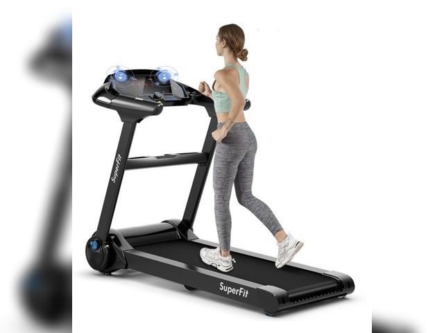 Lot 96-226714 - Costway 2.25HP Folding Treadmill Running
Machine LED Touch Display MSRP $289

New. Factory sealed