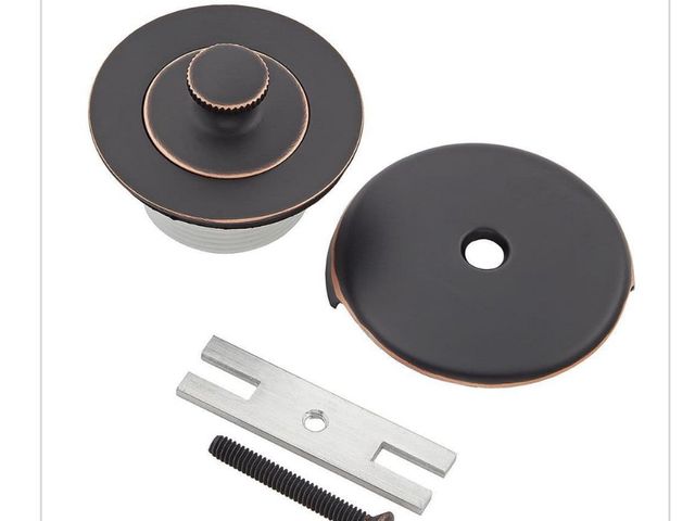 Lot 96-163119 - Everbilt Lift and Turn Bath Drain
Remodel Kit in Oil Rubbed Bronze New