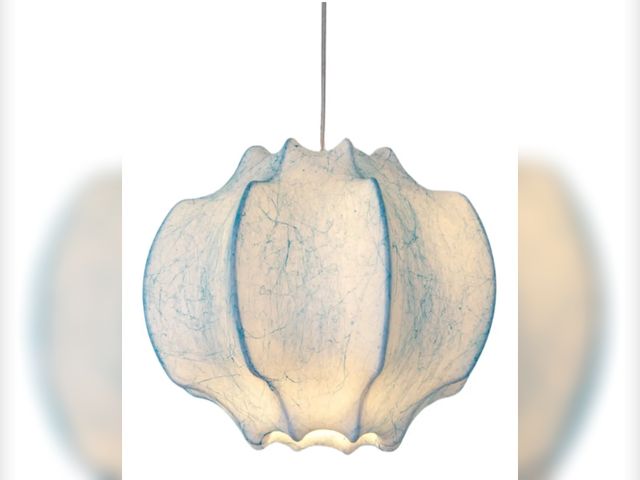 Lot 96-168754 - Silk Pendant Light 15 Inch Beach Style White Pendant Light
Ceiling Hanging Lighting, Kitchen Island,...