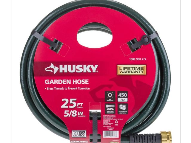 Lot 96-163110 - Husky 5/8 in. x 25 ft. Heavy-Duty
Hose Unused