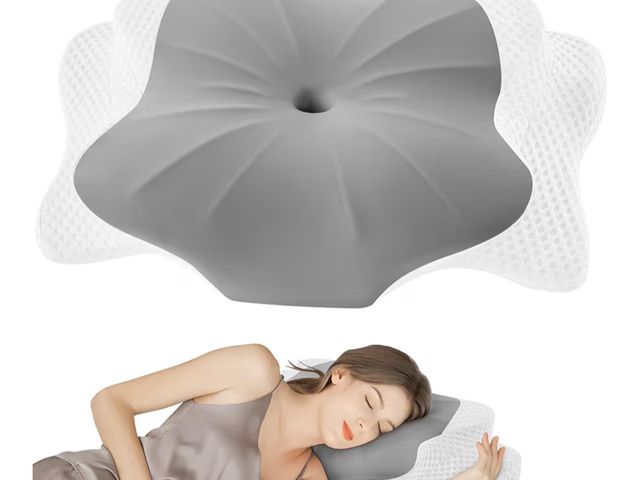 Lot 96-181430 - DONAMA Cervical Pillow for Sleeping, Contour Memory Foam Pillow for Neck and Shoulder Support, Ergon...