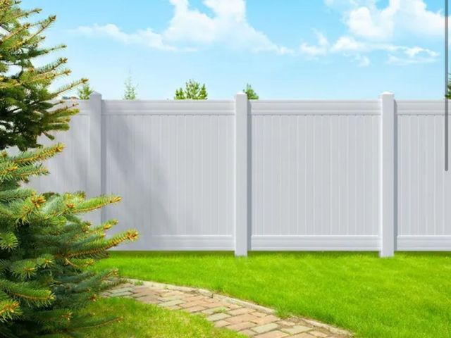 Lot 96-163399 - Overland 6 ft. H x 6 ft. W White Vinyl Privacy Fence PanelMSRP $79.99Listing is for 1 panel. New!!