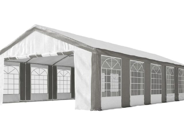 Lot 96-161723 - Outsunny 20 x 40 ft Heavy Duty Party Tent Outdoor Gazebo Wedding Tent Event Shelter Carport BBQ with...
