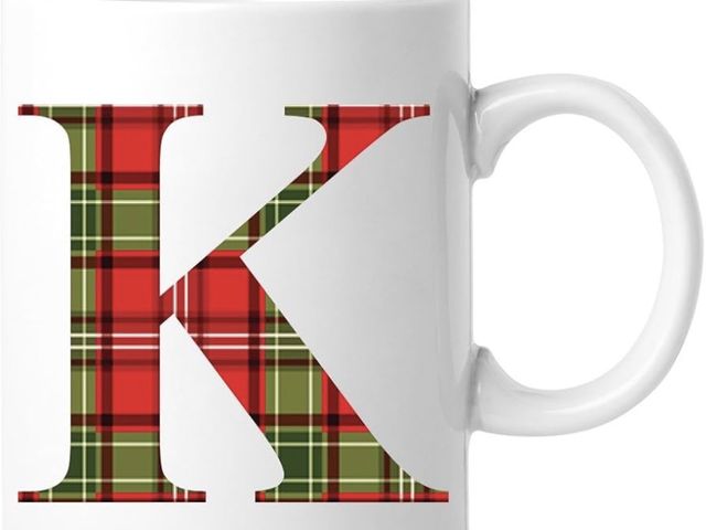 Lot 96-201027 - 8 Pack of Monogrammed Mugs, various letters New