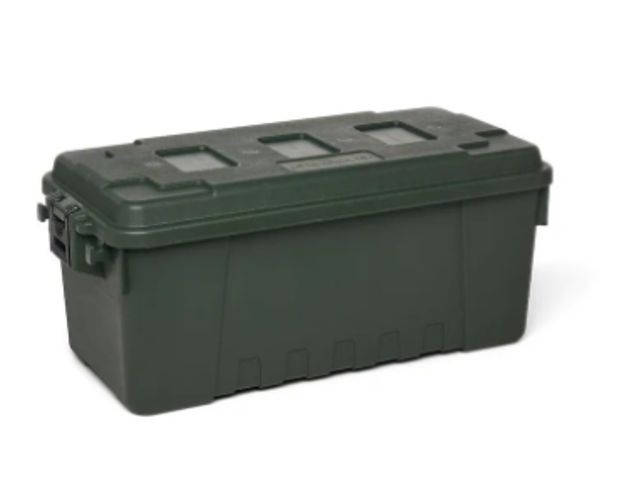 Lot 96-174793 - Plano 17 Gal. Storage Box in Olive new, no lid