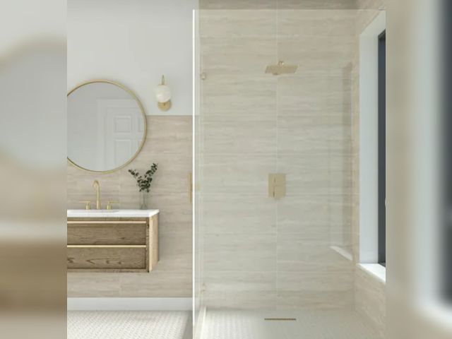 Lot 96-198180 - Approximately 98 ft² Daltile Secora Sandstone 15 in. x 30 in. Matte Porcelain Stone Look Floor and W...