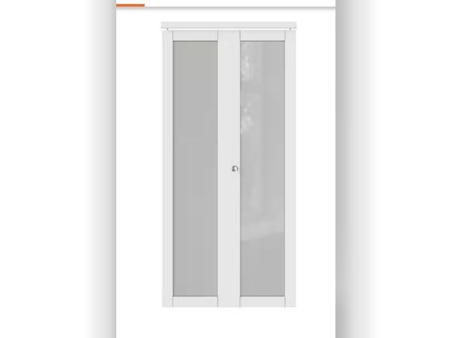 Lot 96-222192 - Possibly Home Decorators Collection
36 in. x 80.5 in. Rough Opening 1-Lite Frosting Glass MDF White ...