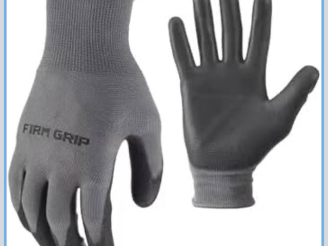 Lot 96-190399 - Large General Purpose Polyurethane Grip Work Gloves (12-Pack)
New