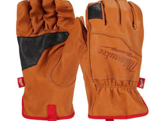 Lot 96-191484 - Milwaukee
X-Large Goatskin Leather Gloves
Appears Lightly Used