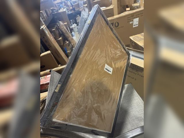 Lot 96-177338 - Jersey Frame Display Case 2 Pack, Lockable Jersey Shadow Box with UV Protection Acrylic and Hanger f...