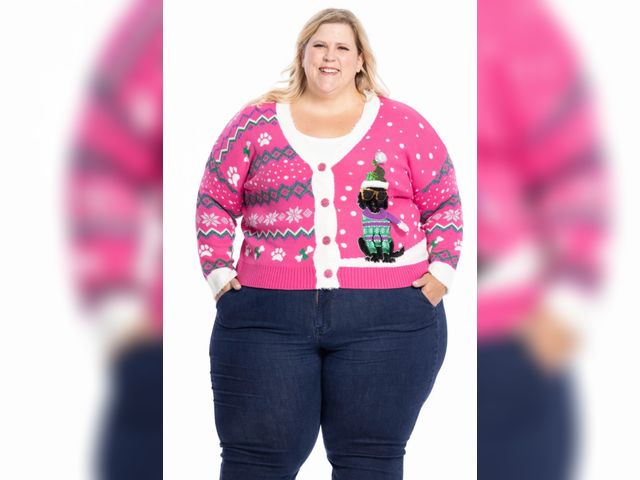 Lot 96-178633 - Jollidays x Glitter and Lazers Women's Yappy Howlidays Cardigan
Size XXL
New