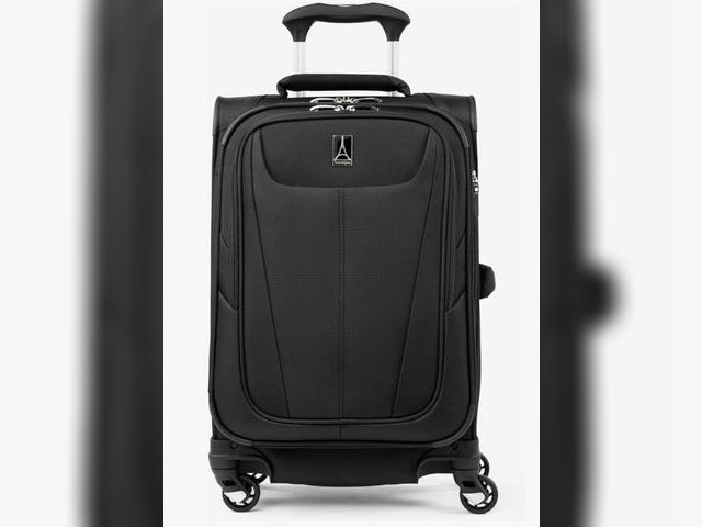 Lot 96-173241 - Travelpro Maxlite 5 Softside Expandable Luggage with 4 Spinner Wheels, Lightweight Suitcase, Men and...