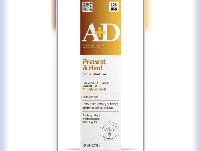 Lot 96-201113 - A+D Original Diaper Rash Ointment Prevents &amp; Treats Diaper Rash, Moisturizing Skin Protectant wi...