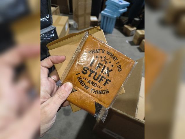 Lot 96-193969 - Box of approximately 150+ Birthday Gifts for Men, Dad - Christmas Gifts for Men, Dad - White Elephan...