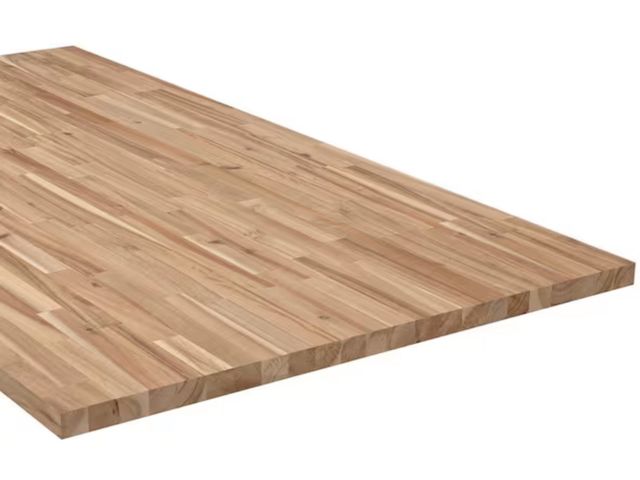 Lot 96-165894 - HARDWOOD REFLECTIONS
6 ft. L x 39 in. D Unfinished Acacia Solid Wood Butcher Block Countertop Island...