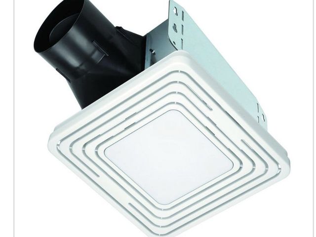 Lot 96-210872 - Broan-NuTone
Roomside Series, White, 80
CFM, No Cut Roomside
Installation with Light, ENERGY STAR, B...