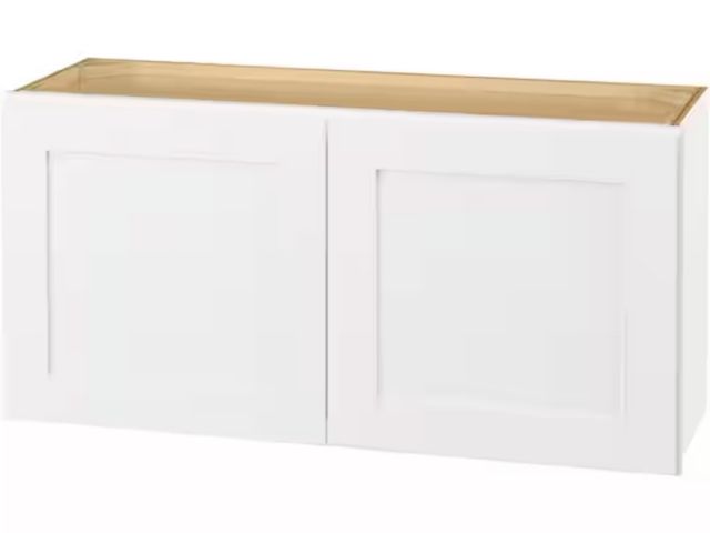 Lot 96-166439 - Hampton Bay
Avondale 36 in. W x 12 in. D x 18 in. H Ready to Assemble Plywood Shaker Wall Bridge Kit...