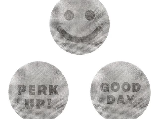 Lot 96-191072 - Generic Happy Puck Espresso Puck Screens (3 Pack) | Stainless Steel Mesh | For All Portafilter Sizes...