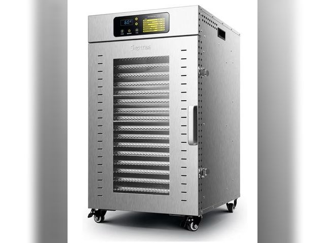 Lot 96-187395 - 10 Tray food Dehydrator 
New
Slightly different from stock photo. New