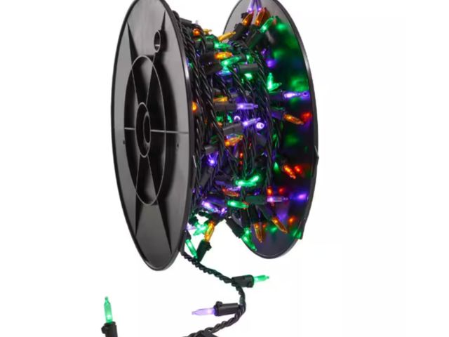 Lot 96-180323 - Home Holiday Accent Home Accents Holiday 300L Multi Mini LED Lights Used, multiple strands, exact le...