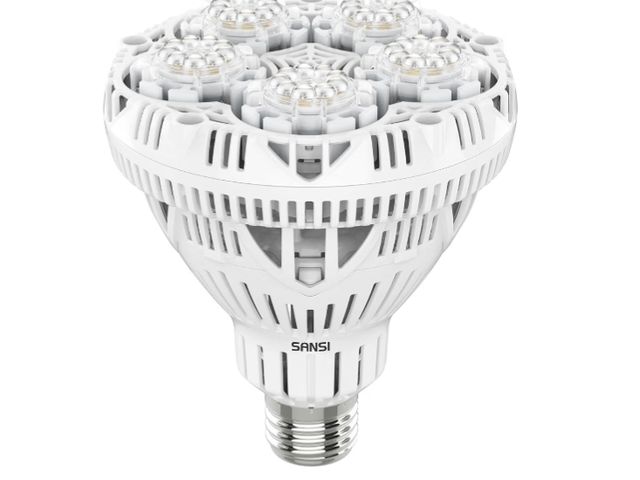 Lot 96-230612 - SANSI Grow Light Bulbs for Indoor Plants, 24W Full Spectrum 4000K Daylight New