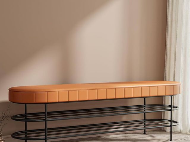 Lot 96-170612 - TinyTimes Shoe Rack Bench, 3-Tier Shoe Shelf Organizer,10-12 Pairs Entryway Storage Bench for Hallwa...