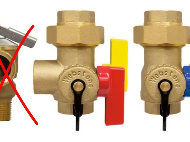 Lot 96-214315 - Webstone, a brand of NIBCO
3/4 in. EXP Ultra-Compact Tankless Water Heater Service Valve Kit with 2-...