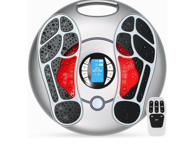 Lot 96-172672 - Foot Massager for Neuropathy, EMS TENS Foot Stimulator for Circulation and Pain Relief, TENS Unit Mu...