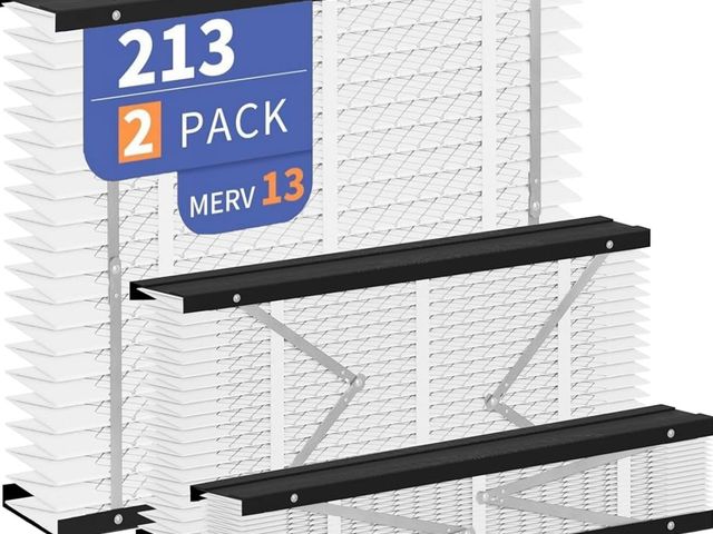 Lot 96-176914 - 2-Pack 213 Filter Replacement Compatible with AprilAire 213 Whole House Air Purifiers Models,1210,16...