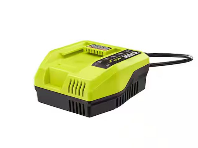 Lot 96-183938 - RYOBI
40V Lithium-Ion Fast Charger
New 
MSRP $99.00