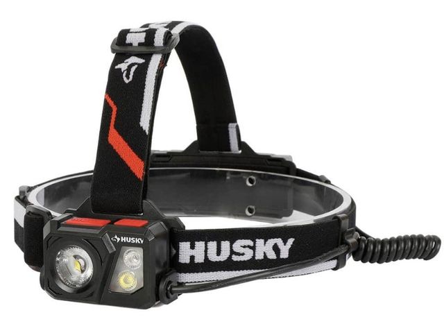 Lot 96-214194 - Husky
1000 Lumens Dual Power
Compact Rechargeable
Headlamp 
New