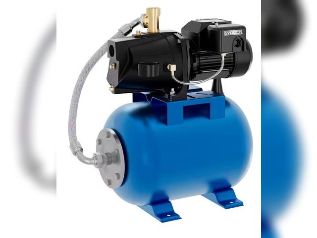 Lot 96-179412 - Everbilt 1/2 HP Shallow Well Jet Pump with 6 gal. Tank MSRP $399 Appears lightly used