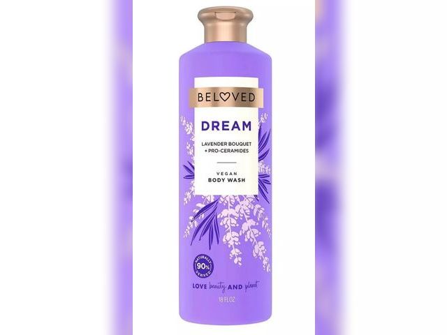 Lot 96-167266 - Beloved Dream Vegan Body Wash with Lavender Bouquet &amp; Pro-Ceramides 18oz New