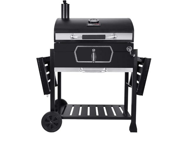 Lot 96-158233 - Royal Gourmet CD2030AN 30-Inch Charcoal Grill, Deluxe BBQ Smoker Picnic Camping Patio Backyard Cooki...