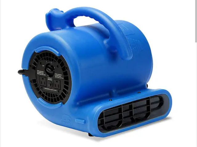 Lot 96-166591 - B-Air 1/4 HP Air Mover Blower Fan for Water Damage Restoration Carpet Dryer Floor Home and Plumbing ...