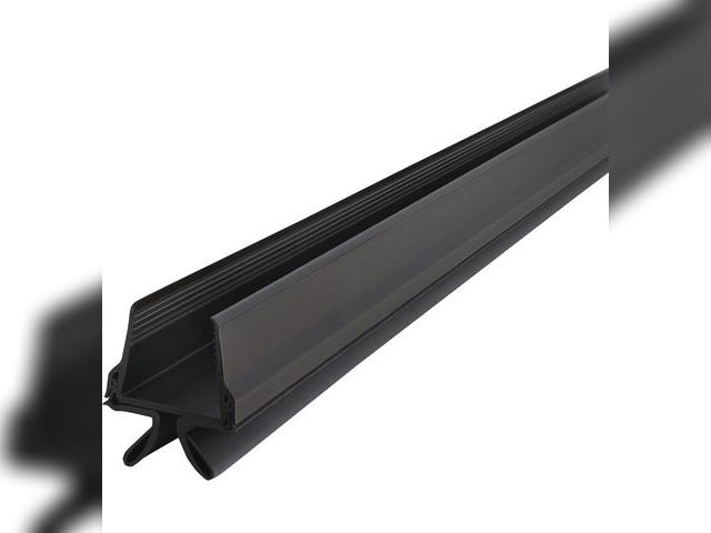 Lot 96-211249 - M-D Building Products Vinyl Cinch U-Shape Door Bottom Seal, Slide-On Weatherstripping Draft Stopper,...