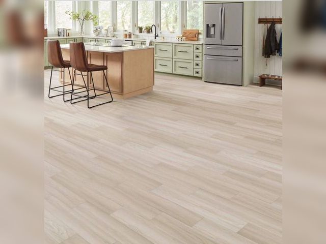 Lot 96-159749 - Approx 381 Square Feet of Lifeproof Spring Park Oak 22 MIL x 8.7 in. W x 48 in. L Click Lock Waterpr...