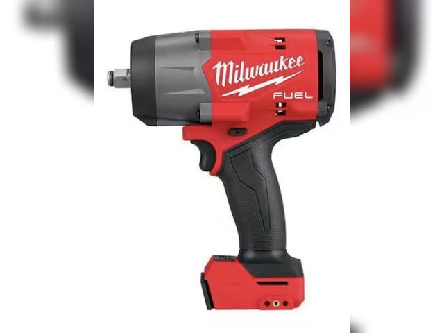 Lot 96-214136 - Milwaukee M18 FUEL 18V Lithium-Ion Brushless Cordless 1/2 in. Impact Wrench with Friction Ring (Tool...
