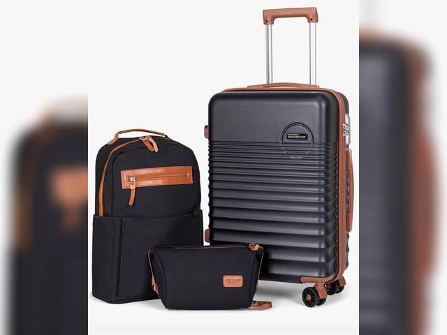 Lot 96-170061 - Carry On Luggage 22x14x9 Aluminum Frame 20 Inch Hard Shell Black
MSRP $109.99
