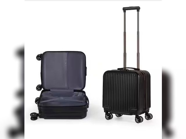 Lot 96-198263 - HIKOLAYAE
18 Inch 1-Piece Carry On Luggage Set with Wheels Small Hard Shell Suitcase-Black
New