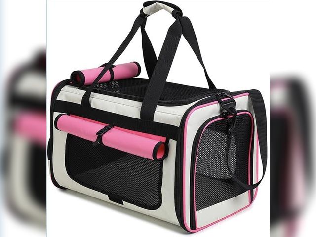 Lot 96-230429 - Summer Cat Carrier Bag Soft Sided Travel Ready Breathable Mesh Escape Proof Foldable Water Proof for...