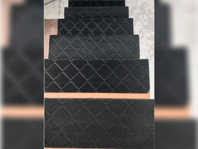 Lot 96-165793 - Maymat
3.4
3.4 out of 5 stars
(64)
9"X36" Stair Treads Carpet Indoor Black
Non-Slip, Self-Adhesive B...
