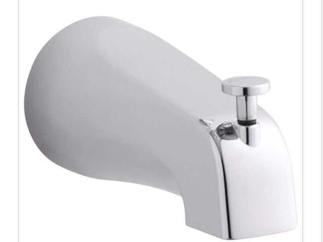 Lot 96-166897 - KOHLER Diverter Bath Spout Universal
Connection in Polished Chrome New