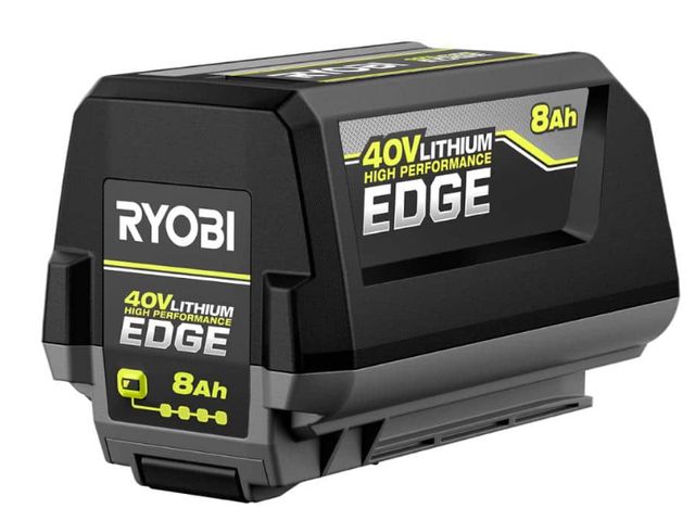 Lot 96-174665 - RYOBI 40V 8.0 Ah Lithium-lon High Performance EDGE Battery MSRP $299
New