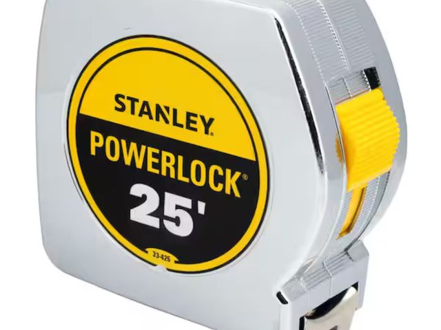 Lot 96-162261 - Stanley 25 ft. PowerLock Tape Measure
New