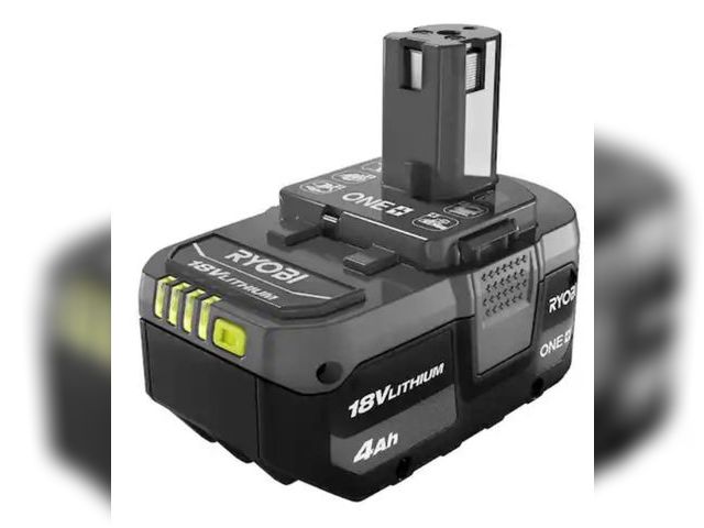Lot 96-167177 - RYOBI ONE+ 18V 4.0 Ah Lithium-Ion Battery MSRP $99
New