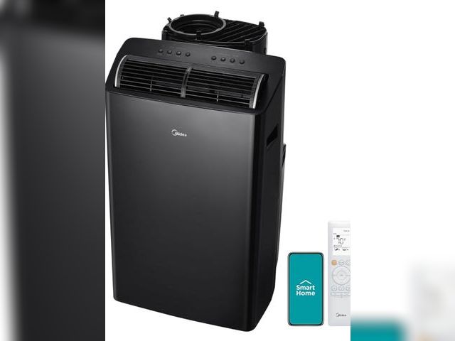 Lot 96-172363 - Midea Duo 14,000 BTU (12,000 BTU SACC) High Efficiency Inverter, Ultra Quiet Portable Air Conditione...
